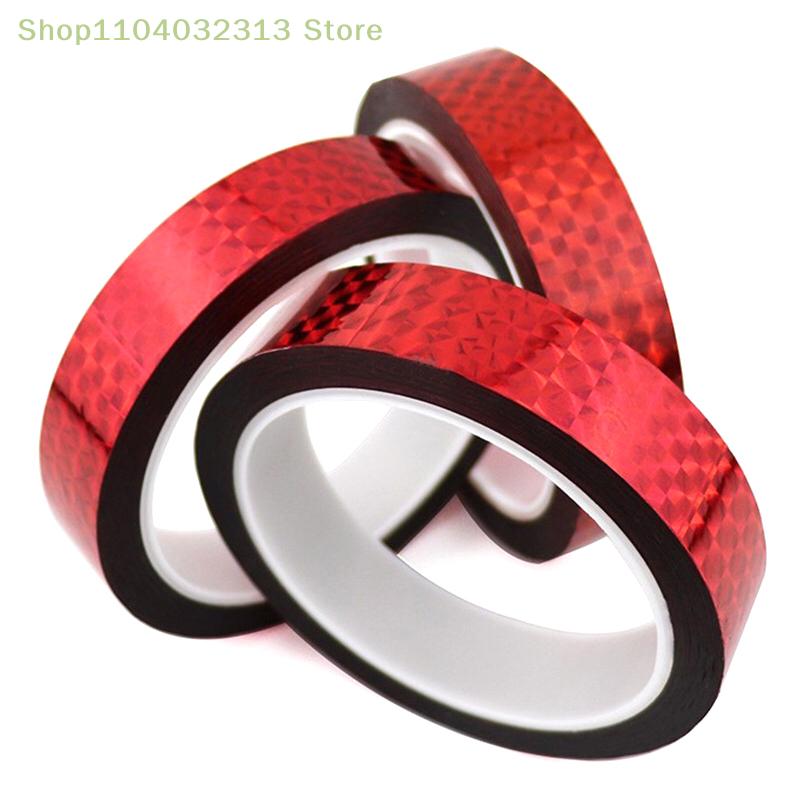 30M Holographic Glitter Tape for Rhythmic Gymnastics Artistic Hoops Flash DIY Color Laser Tape Ring Decoration Stickers