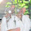 Handmade Decoration Home Car Ornament Car Pendant Dream Catcher Wind Chimes Feather Dreamcatcher