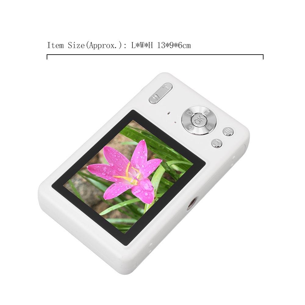 12MP 1080P digitalkamera 2,4 tommers TFT-skjerm 16X zoom digitalkamera med autofokus lomme for student