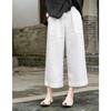 Pantalons et Pantacourts Décontractés pour Femmes JPNTKY Couleur Unie Imprimée