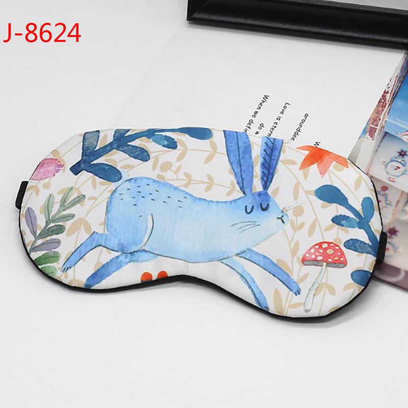 1pc Cotton Creative Lovely Cartoon for Eye Travel Relax Sleeping Aid Eye Patch Shading Eye Mask Sleeping Mask Eyepatch Eye Cover