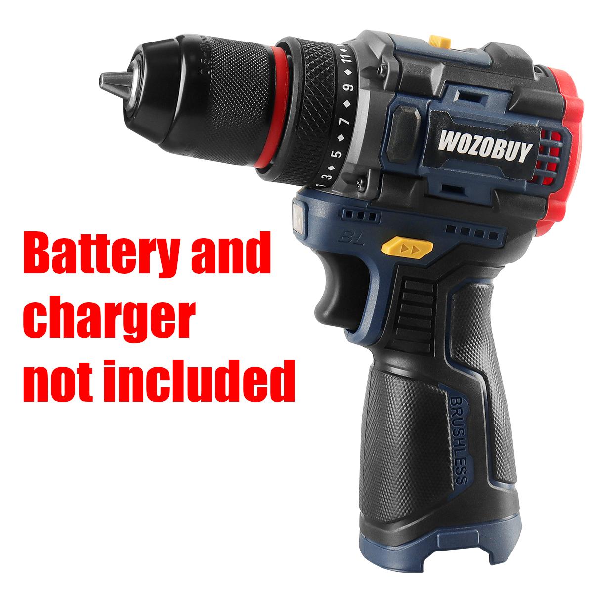 

Аккумуляторная дрель 16,8 В/21 В, быстрозажимной патрон 10 мм 3/8 дюйма, литий-ионный аккумулятор 1,3 А·ч, 2 регулируемые скорости для сборки, ремонта и самостоятельного изготовления