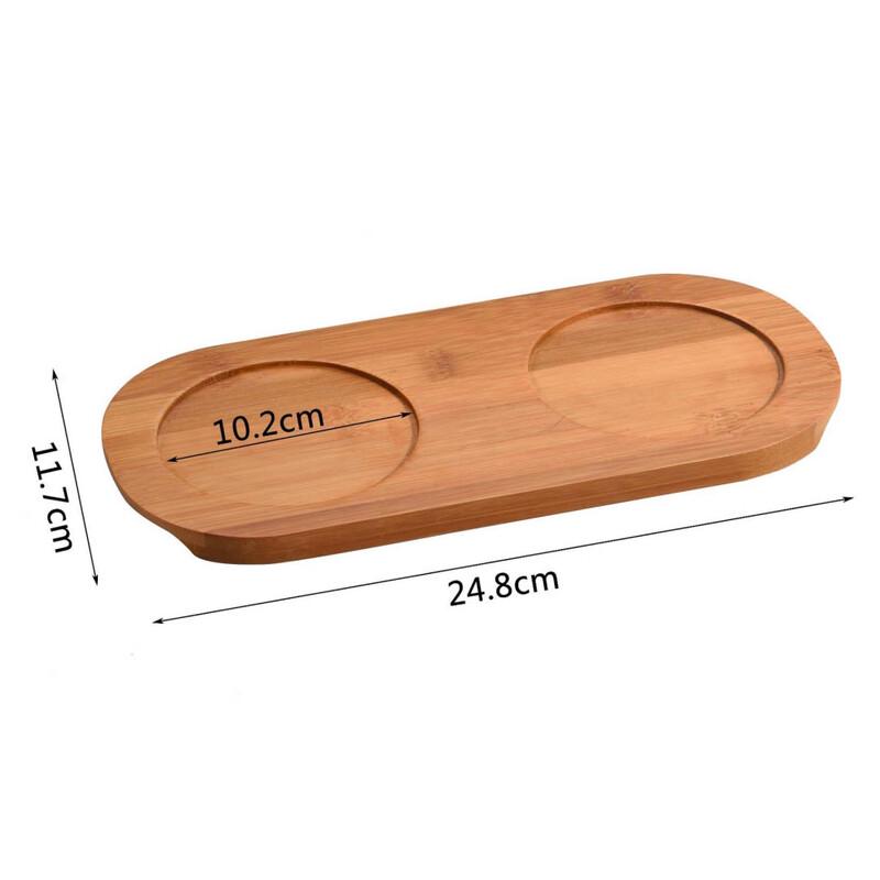 LISM Bamboo Wood Serving Tray