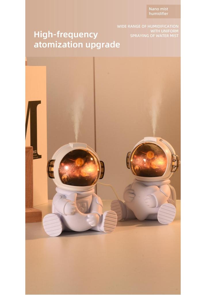 Starry Sky USB Astronaut Humidifier - Mini Desktop Air Humidifier and Light 2025