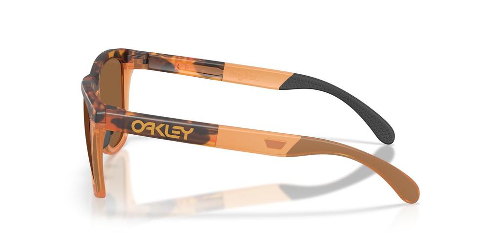 Oakley Frogskins 58mm Range XL A Matte Tortoise Trans Ginger Prizm Bronze Sunglasses 0OO9503A 95030858