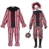 Clown Cosplay Costume For Halloween And Stage Performance With Polyester Fabric For Men And Women