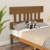 VidaXL Headboard Honey Brown 123.5x3x81 Cm Solid Pine Wood 819113