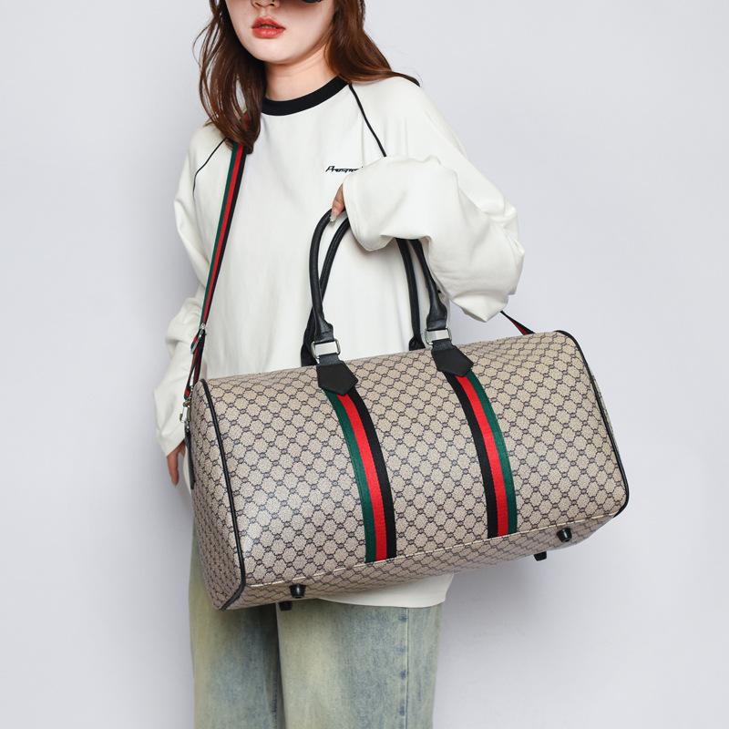 Modische Trend-Reisetaschen Großes Fassungsvermögen Europäischer und Amerikanischer Stil Tragetaschen für Kurzreisen Können zum Abdecken von Gepäck verwendet werden