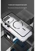 OPPO Reno 16 Overseas Magnetic Ring Case - Frosted, Drop-Proof Design