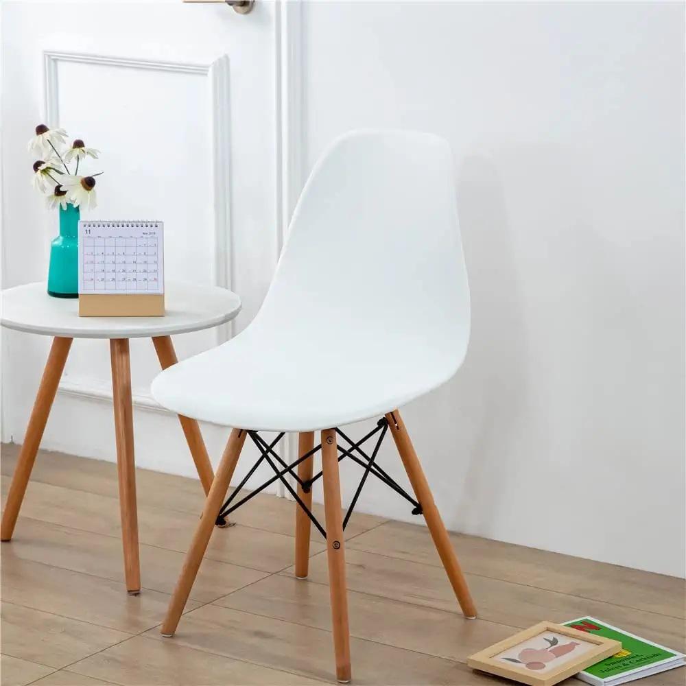 Hochwertiger Samt Stuhlbezug 1/2/4/6 Stück Dehnbarer Stuhlbezug für Esszimmer 2 Arten von Stoffen Stuhlhusse für Zuhause