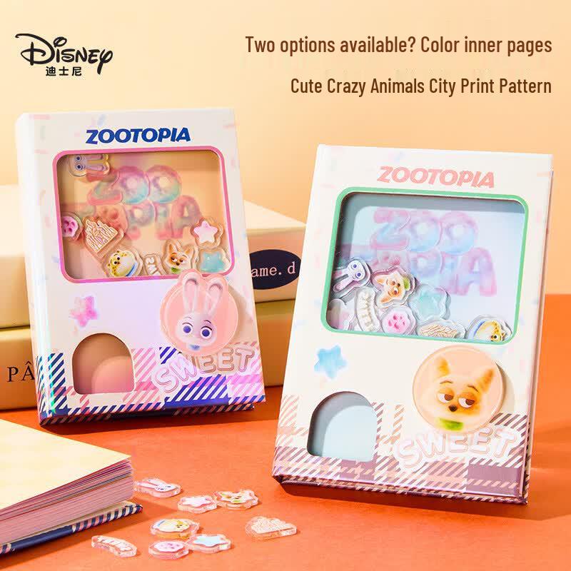 Disney Cartoon Gashapon Machine Notebook