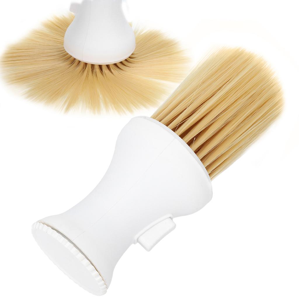 Soft Hair Neck Duster Hairdressing Powder Storage Styling Dust Cleaning Brush