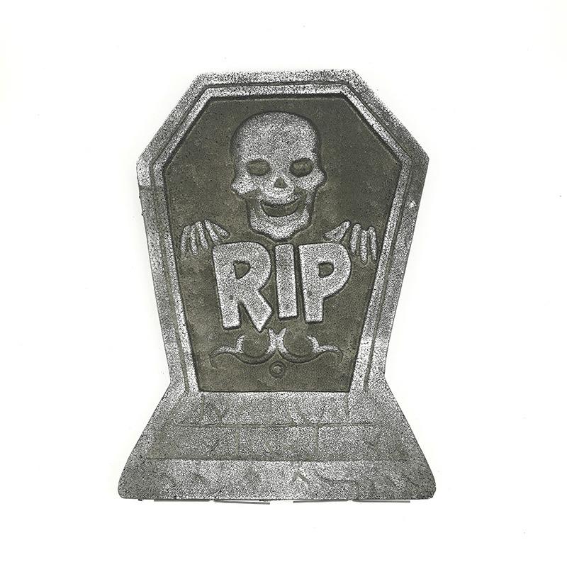 Halloween Realistic Tombstone Sign Decor Reusable Spooky Horror Statues Haunted House Yard Outdoor Home Decorations Accessories
