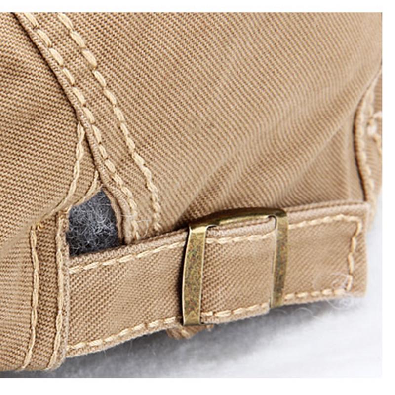 New Summer Outdoor Sports Cotton Berets Caps For Men & Women Casual Peaked Caps M Label Solid Color Stylish Berets Hats