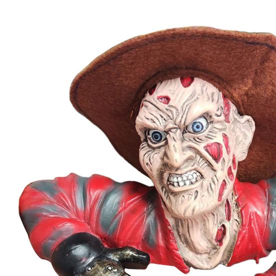 Zombie In A Crawling Position Horror Crawling Zombie Statue Halloween Resin Sculpture for Indoor Outdoor Garden Lawn Decor