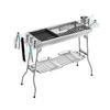 Foldable Stainless Steel Portable BBQ Grill