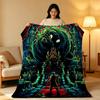 Game C-Castlevania Throw High-Density Short Plush Blanket Soft Skin-Friendly for Sofa Nap Air-Conditioned Room