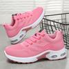 Shoes Women's New Mesh Air Cushion Shoes Light Running Soft Sole Breathable Sports Shoes Women