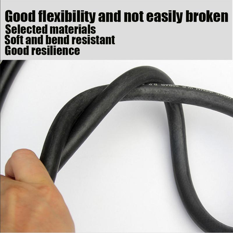 Nitrile rubber hose clamp steel wire rubber heat-resistant oil pipe diesel hose fuel nitrile low-pressure hose 1M heat-resistant