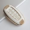 3/4/5 Buttons Tpu Car Key Case For Hyundai Palisade Grandeur Azera Elantra Gt Kona -26 Smart Fob Protector Cover Accessories