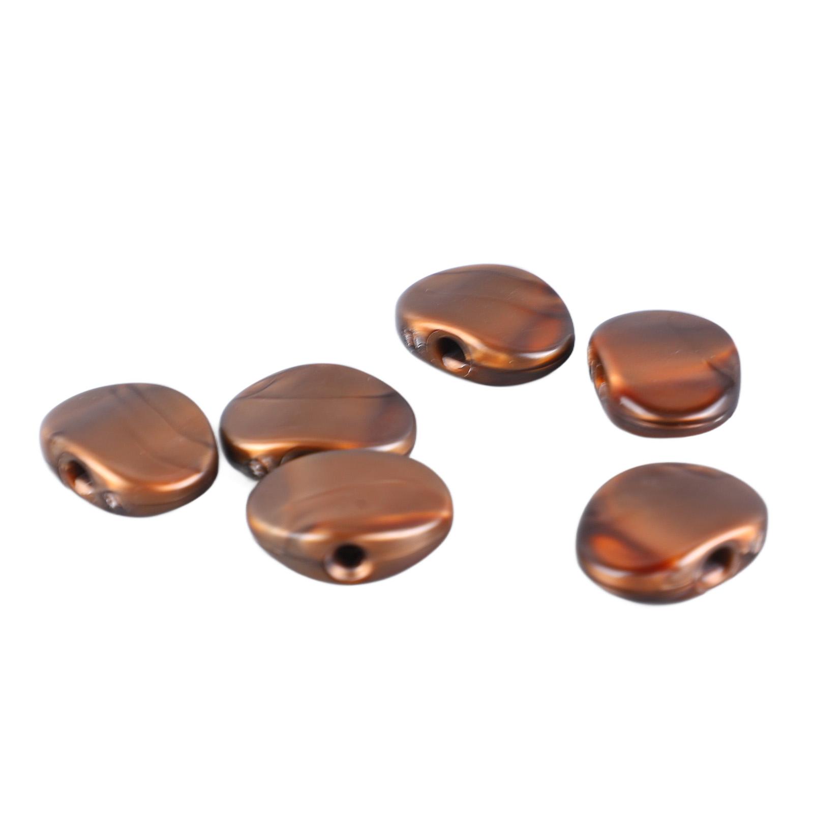 

6Pcs Folk Guitar String Button Handle Knob Head Cap Tuner Tuning Peg Buttons Parts White кофейный