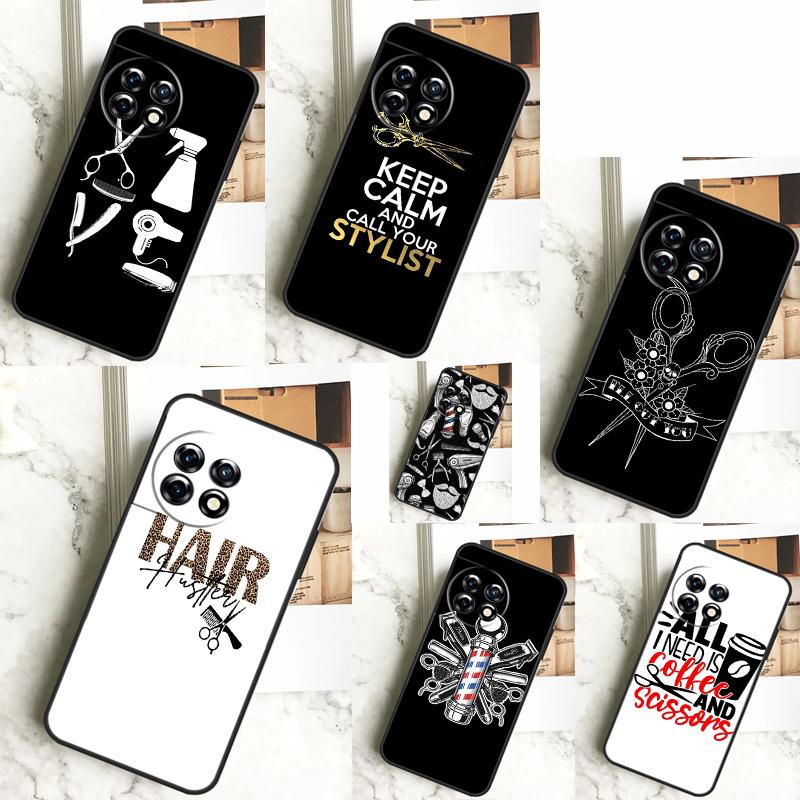 Hair Stylist Hairdresser Case For OnePlus 12 12R 11 9 10 Pro 10R 9R 8T 10T Nord 3 CE 2 Lite 2T N10 N20 N30 CE4 Cover