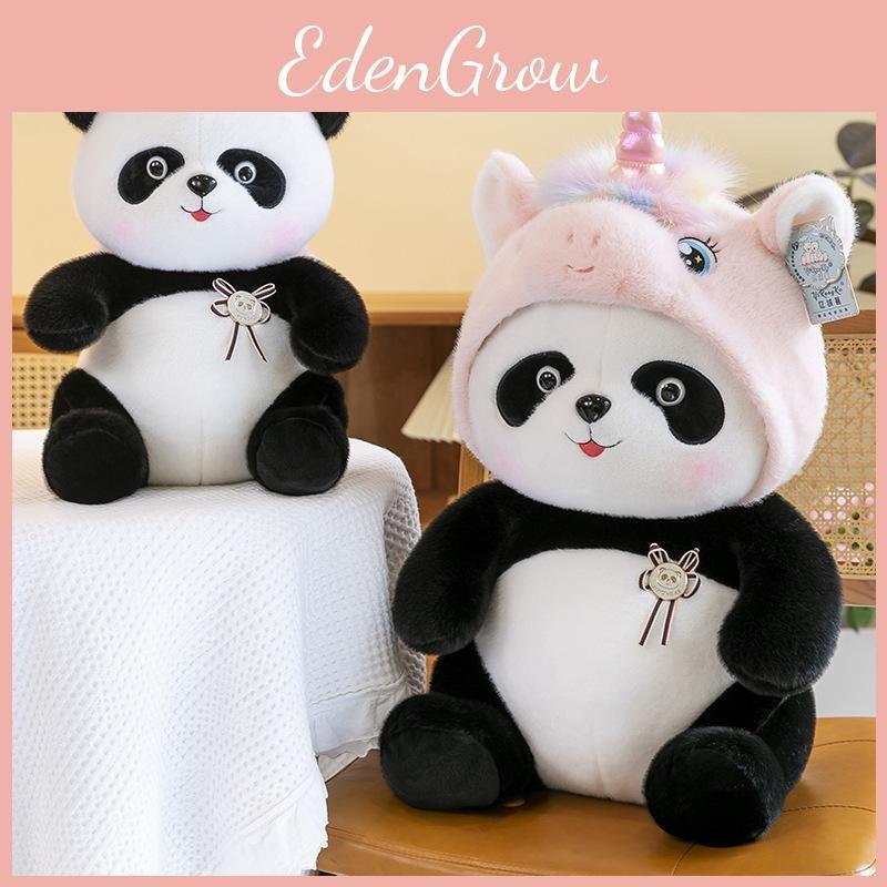 Transform Panda Unicorn Plush Toy Cute Cartoon Flower Children Gift Birthday
