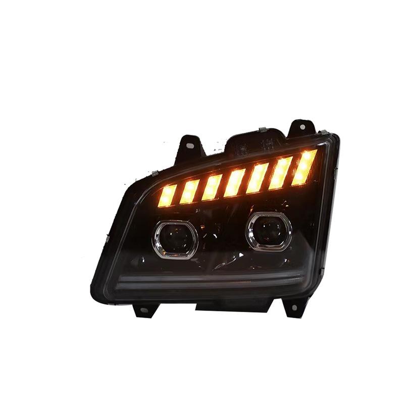 Upgraded LED Dual-Lens Headlight Assembly for Jiefang Jh6 Standard