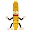 Gobricks Moc Funny Dancing Banana Building Block Creativity Action Dance Banana Fruit Interactive Assemble Toys Children Gift