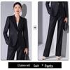 High-End Women's Slim Fit Blazer Suit Set for Spring & Autumn