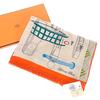 HERMES  H694134T 02  Scarf Ivory Silk/cashmere Women