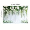 2D plane, single piece, suitable for home decoration, party decoration, event backdrop, photo booth, and home furnishing