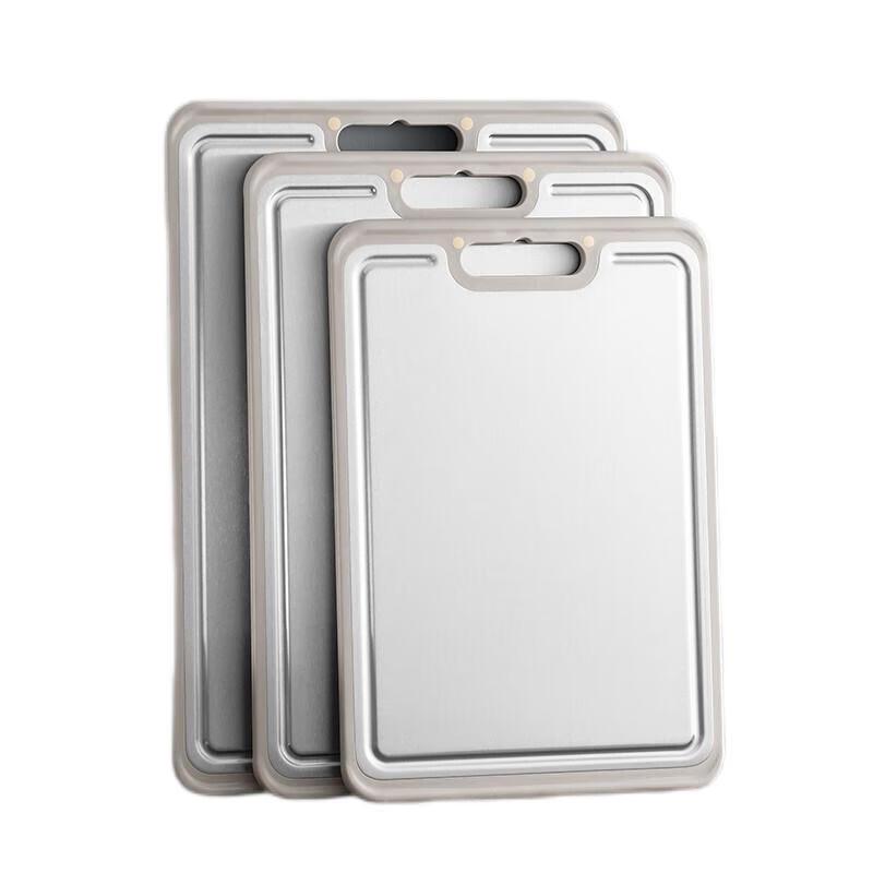 Supor Double-Sided Stainless Steel Resin Cutting Board