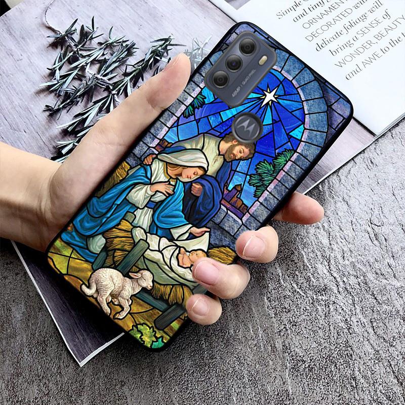 

Jesus and Mother Mary Family Phone Case For G84 G22 G32 G34 G52 G10 G20 G30 G60 G60S G13 G50 G54 G62 G53 G72 G85 G24 Power Moto G32