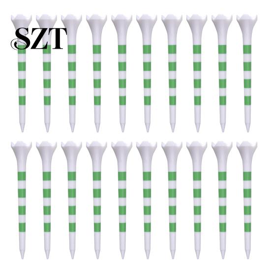 Golf Training Tool 20Pcs Tees High Stability Low Friction Unbreakable Aid Simple Installation Short Tools Easy-to-install