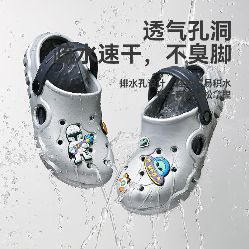 Kids Open-Toe Sandals Boys Girls Toddler To Kid Beach Pool Slip-On Shoes