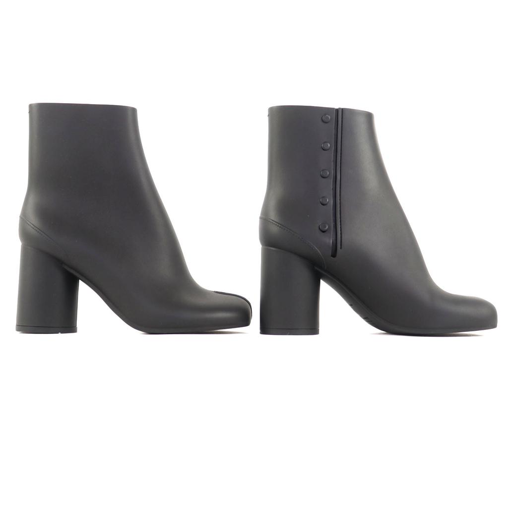 Plettfrie Maison Margiela 22 støvletter TABI STØVLETTER svart gummi Dame 38 S38WU0378 Brukt