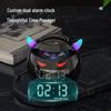 Cross G9 Little Devil Bluetooth Alarm Clock with AI Smart Speaker and HiFi Subwoofer