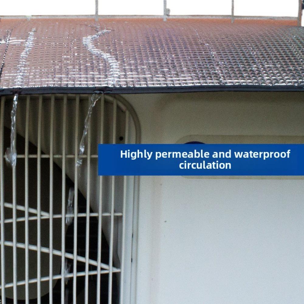 Air Conditioner External Unit Protective Cover Waterproof Suns Shading Dust Resistant Outdoor Sleeve Exterior Equipment Guard