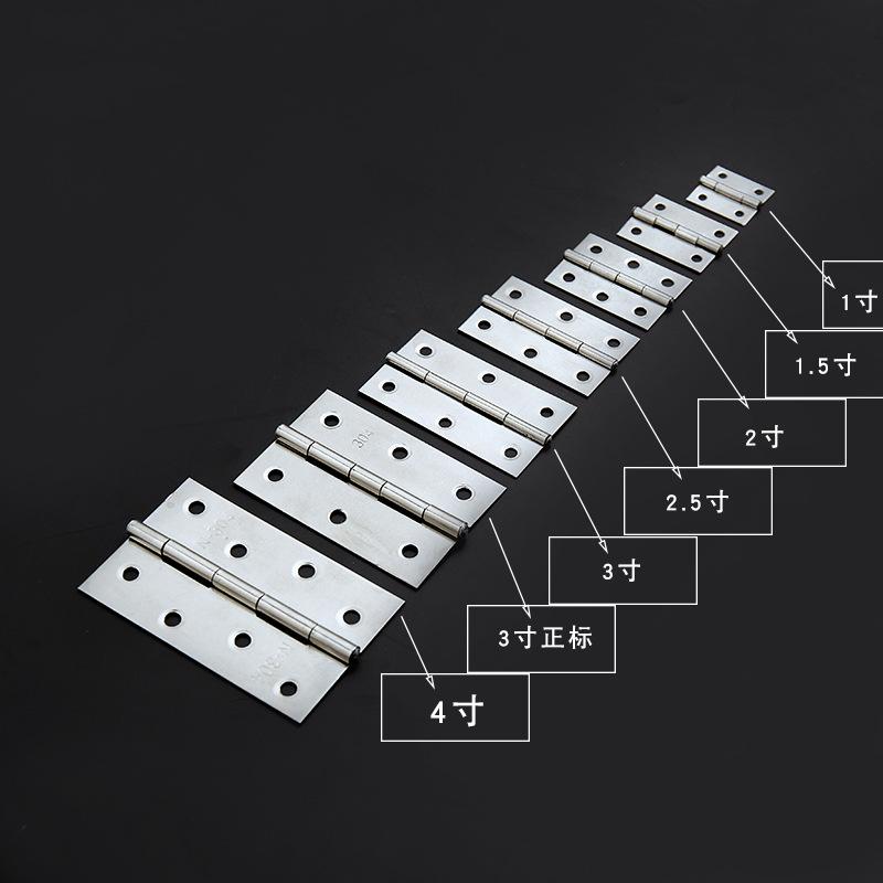 Stainless Steel Folding Casement Hinge for Doors, Windows, Wooden Boxes & Luggage (1-4 inches)