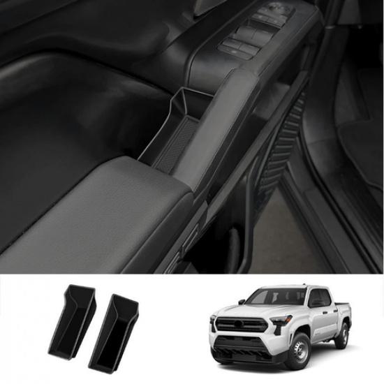 Car Front Door Storage Box Handle Armrest Container For Toyota Tacoma 2024 2025
