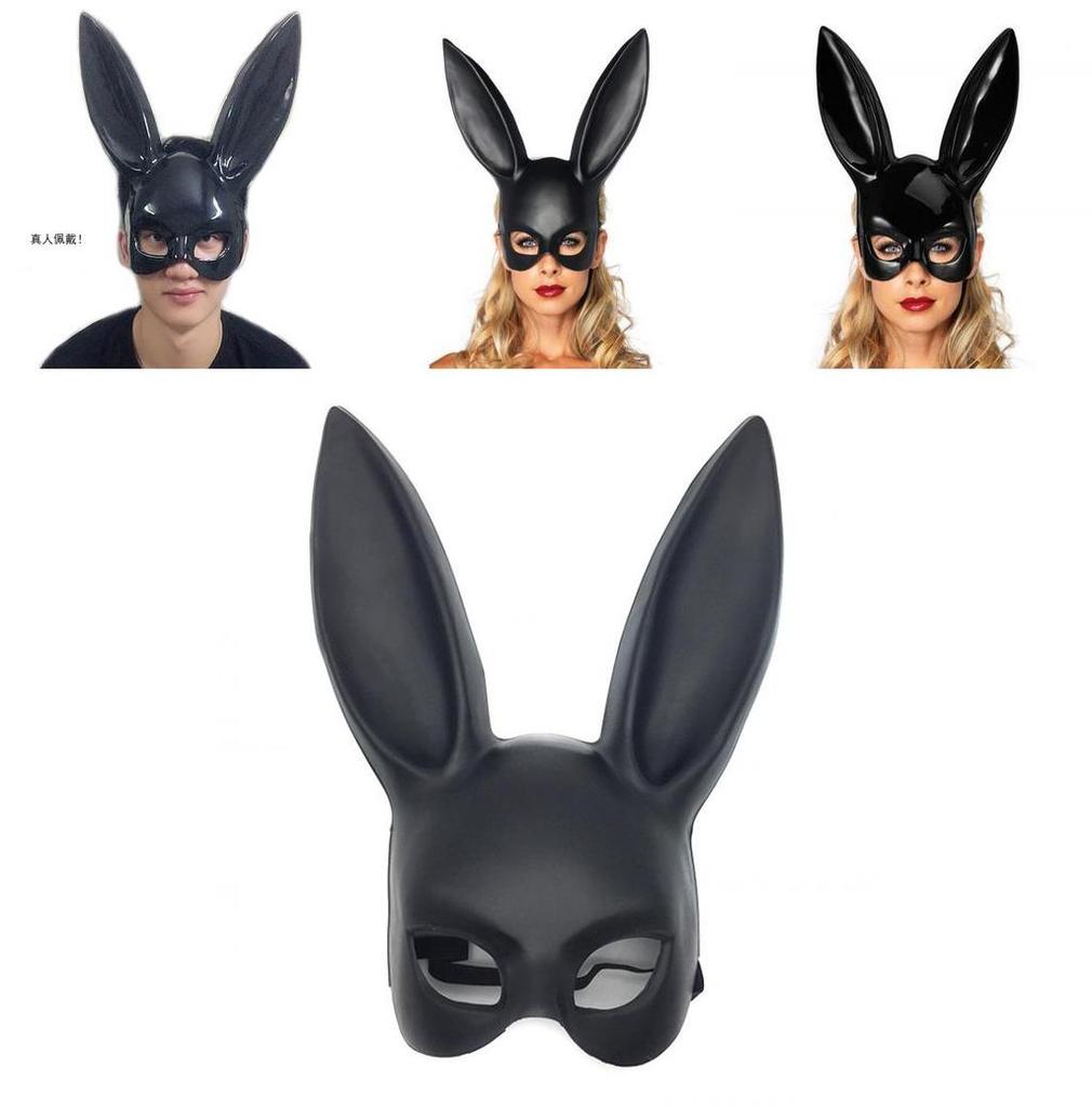 Adult Rabbit Mask With Pvc Construction For Cosplay Costumes And Halloween Celebrations