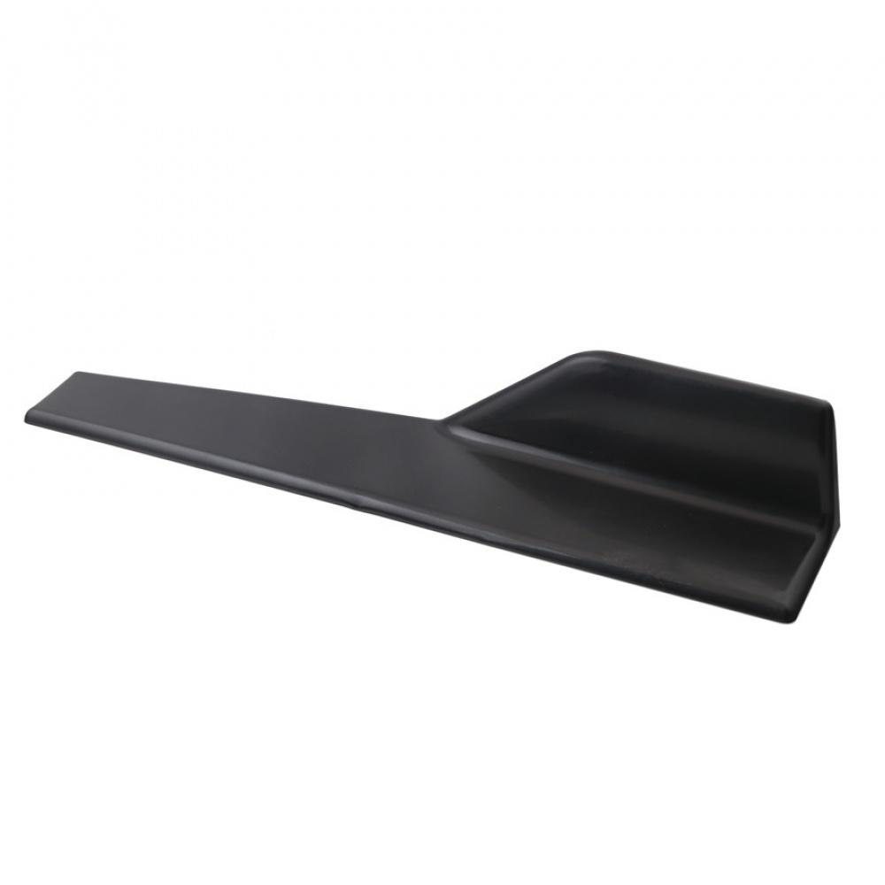 One Pair Car Side Skirt Spoiler Rocker Splitter Wing Anti-Scratch Matt Black