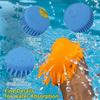 Stress Relieving Soft Flying Saucer Floatable Outdoor Flying Disc Stress Disc  Beach Activities