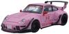 MODELO MODELO RWB 993 Hooters Rosa Fosco 98 Modelo Acabado 1/64 MM64-RWB993-007