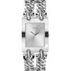 Mod Heavy Metal Silver Stainless Steel Ladies Quartz Watch W1117L1