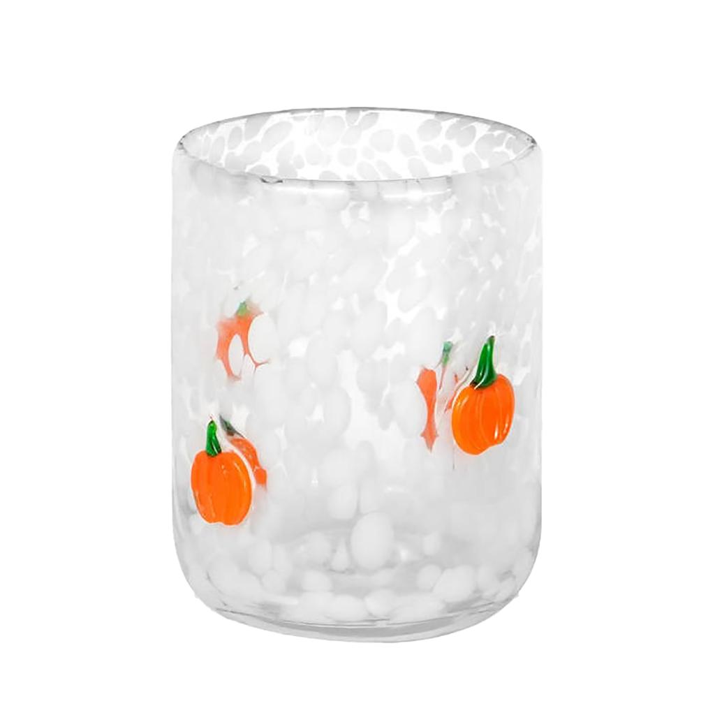 Halloween Glass Cups Juice Glass Old Fashioned Hand Blown Drinking Cups Cute Spooky Drinkware Gift Set For Halloween Party