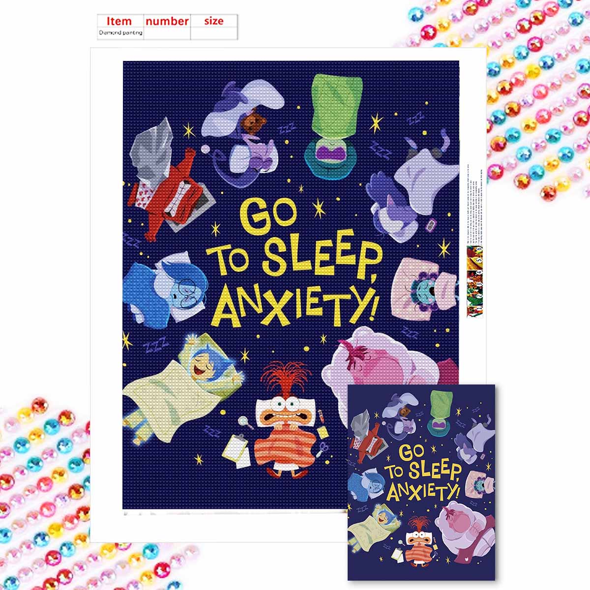 

Алмазная живопись своими руками Магические мультяшные персонажи Набор для вышивания крестом Мозаичное искусство Алмазная живопись Полная выкладка Алмазное украшение для дома Round 20x30cm