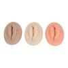 3 Pcs 3D Silicone Lips Elastic Semi Permanent Soft Real Skin Touch Feeling Fake Lips Tattoo Practice Lips