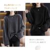 NONELECEDOLE Knit Long Round Loose Solid Perfect for and Women's Sweater, Sleeve, Neck, Thick, Fit, Color, Simple, Soft, Slimming, Warm, Casual,
